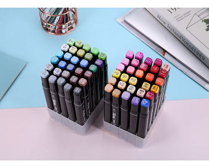M&G Chenguang bagged double-headed marker pen color painting 40 colors - No:APMV1414