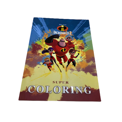 كتاب تلوين ديزني الخارق الخارق A3