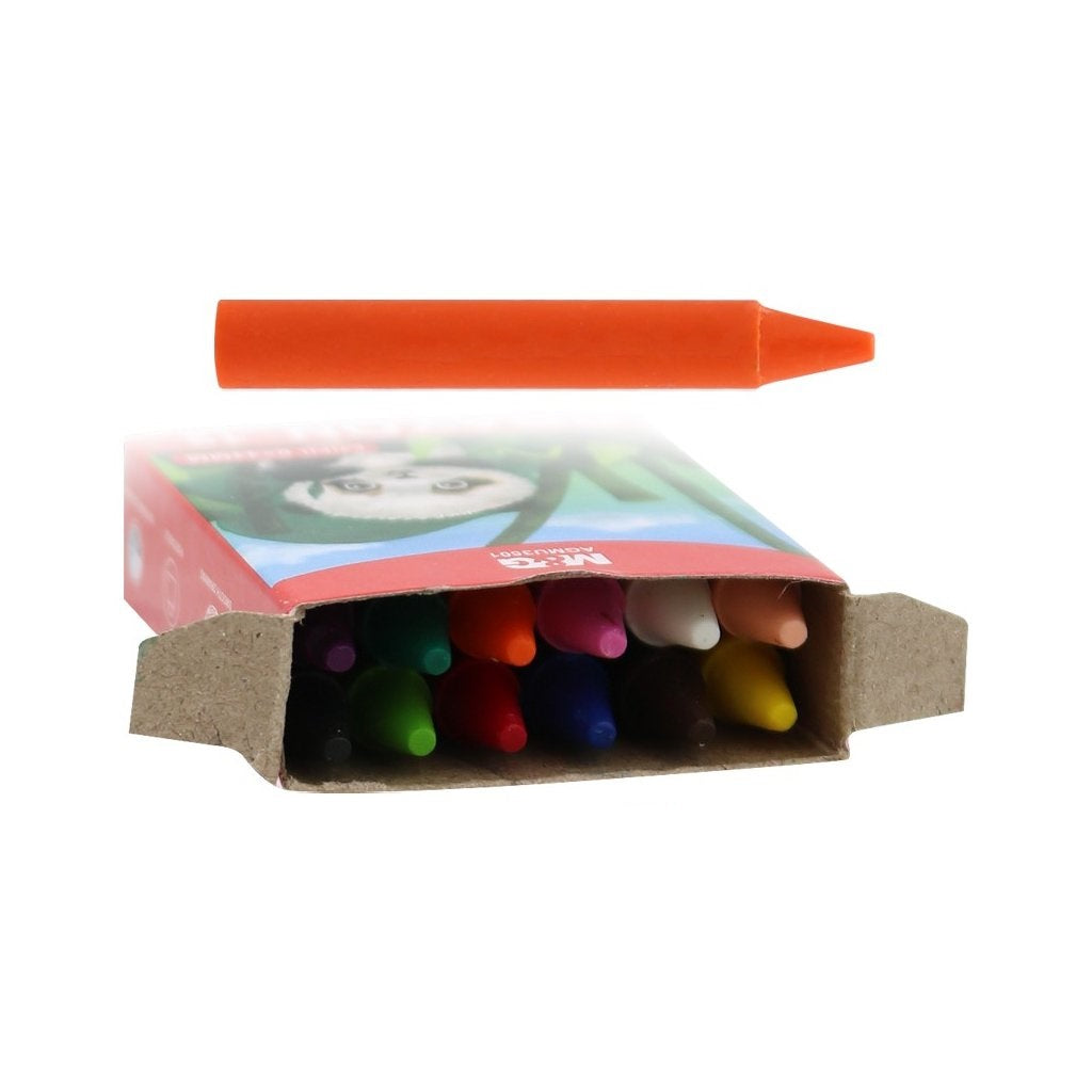 M&G Chenguang mini oil pastels wax Crayons 12 Colors - No:AGMU3501