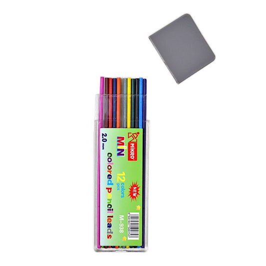 Mylif Eunit/Refill Leads for mechanical pencil, Coloured Pencil Refill Leads - No: M-938
