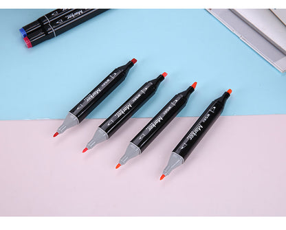 M&G Chenguang bagged double-headed marker pen color painting 80 colors - No:APMV1416