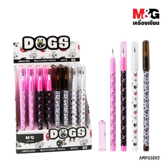 M&G Chenguang Sweet Dogs Mechanical Pencil HB - 1pcs - No:AMPQ16R2