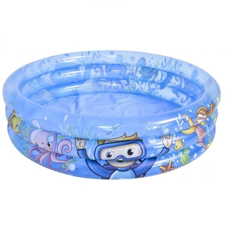Jilong Sea World 3-Ring Children's inflatable pool- 99*23 cm - No:51031