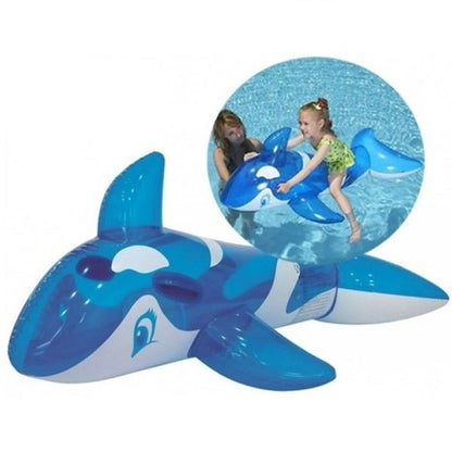 Jilong Sunclub Inflatable Blue Whale For Swimming Pool Jilong Mat - No:37215