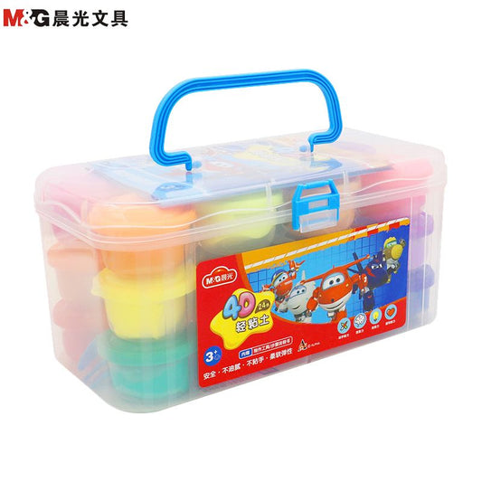 M&G Chenguang Plasticine Ultra Light Clay Super Flying Man 24 Color 4D - No:JKE03977