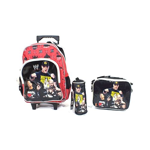 3in1 School Kit School Bag 16 Trolley + Lunch Bag + Pencil Case