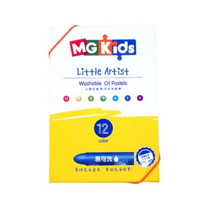 Washable Oil Pastels - 12 Colors