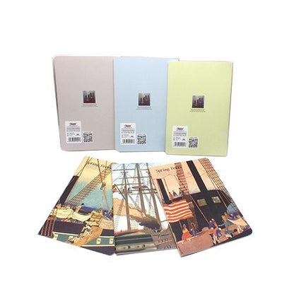 Pack Of 10 NoteBook Stitching - 32 Sheet - A5 - Different Shapes