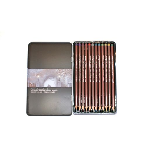 مجموعة أقلام معدنية مكونة من 12 قلمًا