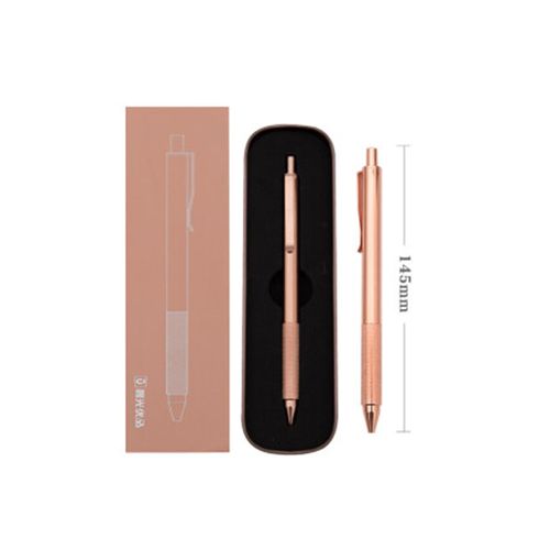 Metal Luxury Pen In Metal Box - Gold