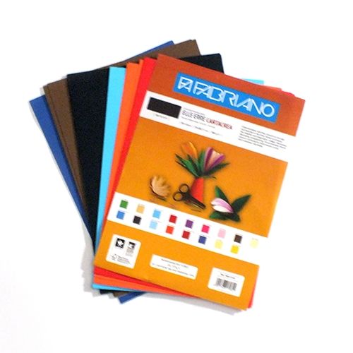 Pack of 20 Coloured Fabriano A4 180g/m Coloured Sheets