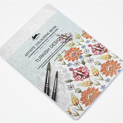 كتاب تلوين فني - تصاميم تركية 