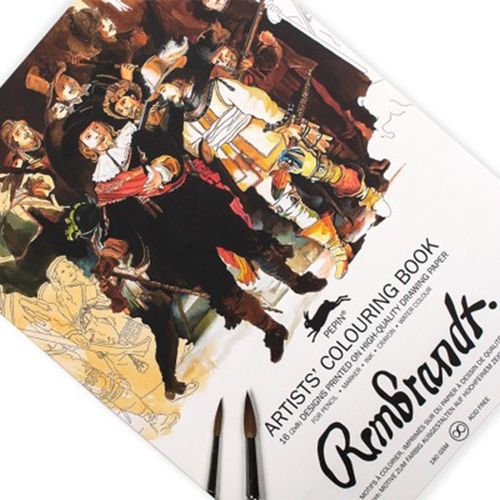 كتاب تلوين فني - رامبرانت 
