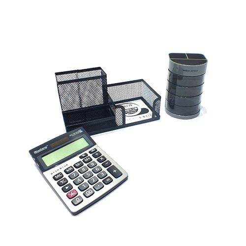 Office Set + Calculator  3PCS