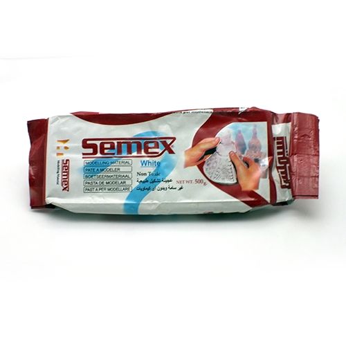 طين تشكيل سيمكس - 500 غرام أبيض
