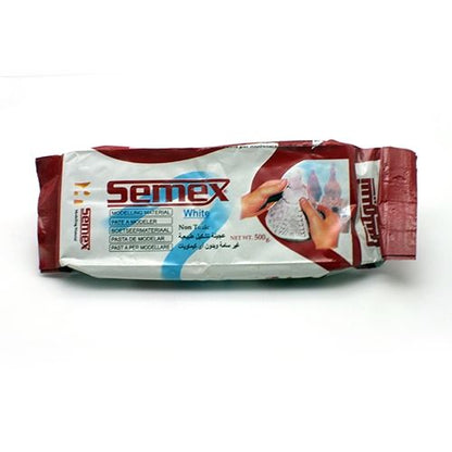 طين تشكيل سيمكس - 500 غرام أبيض