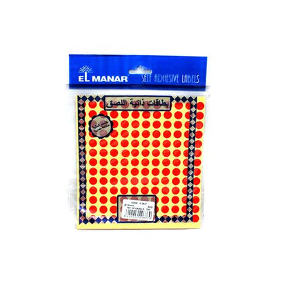 Stickers elmanar - Red - 10 mm