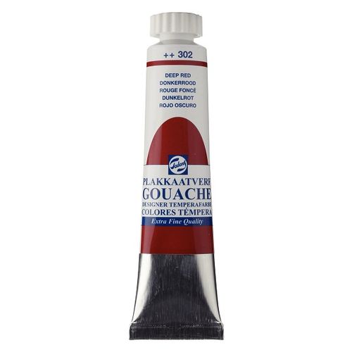 Royal Talens Gouache Tube -  20ml -  Deep Red