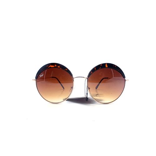 نظارات شمسية بإطار معدني ذهبي للنساء + غطاء IFS16-90-64 