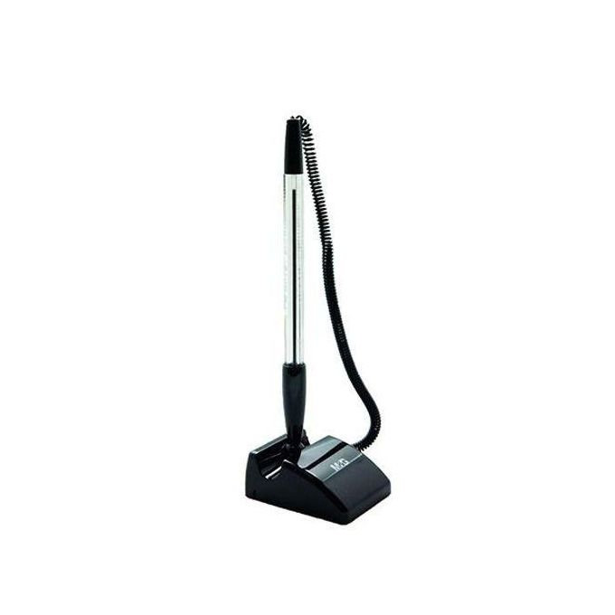 M&G Chenguang E-TAKE Table Pen 0.7mm - 2 Colors, Convenient Pen Holder for Office, Retail, and Bank Desks - No: ABP64873