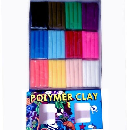 طين حراري 12 لونًا