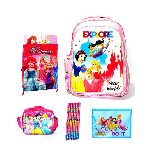 Princess Backpacks - Size 16 + 4 Gifts