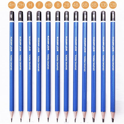 قلم رصاص خشبي احترافي من إم آند جي