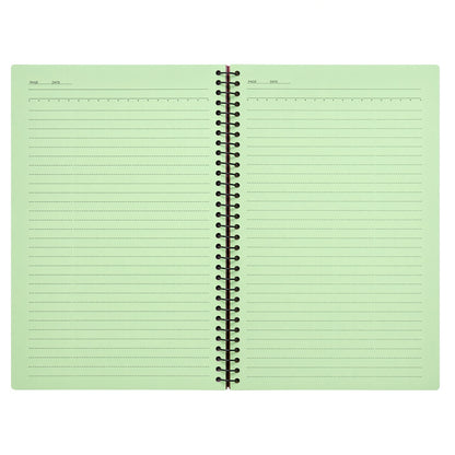 YASSIN So many cats Spiral Notebook – Colored Paper, 4 Subjects, 120 Sheets, 19 × 26 cm, 80 GSM  - 1pcs - No: 1198