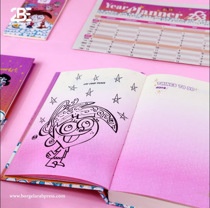 BORG EL-ARAB Cartoonito Calendar Gift Box 2023 -  Agenda 2023