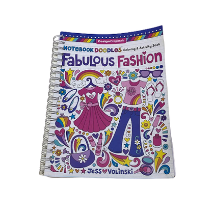 Disney Fabulous Fashion  Read And Coloring Book - B5