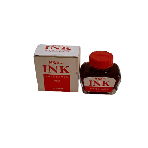 M&G  Bottle of Red Ink - 40ml - NO:8917D