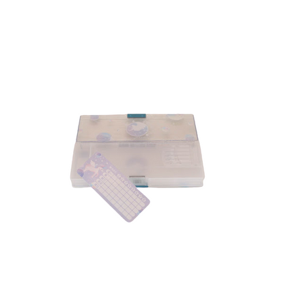 M&G All-in-One Semi-Transparent Pencil Case - No.ASB902B8 (SKU: 6941255113302)