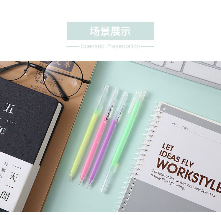 M&G  Chenguang large-capacity high-gloss pastel neutral color pen - 9 colors - No:AGPY5503