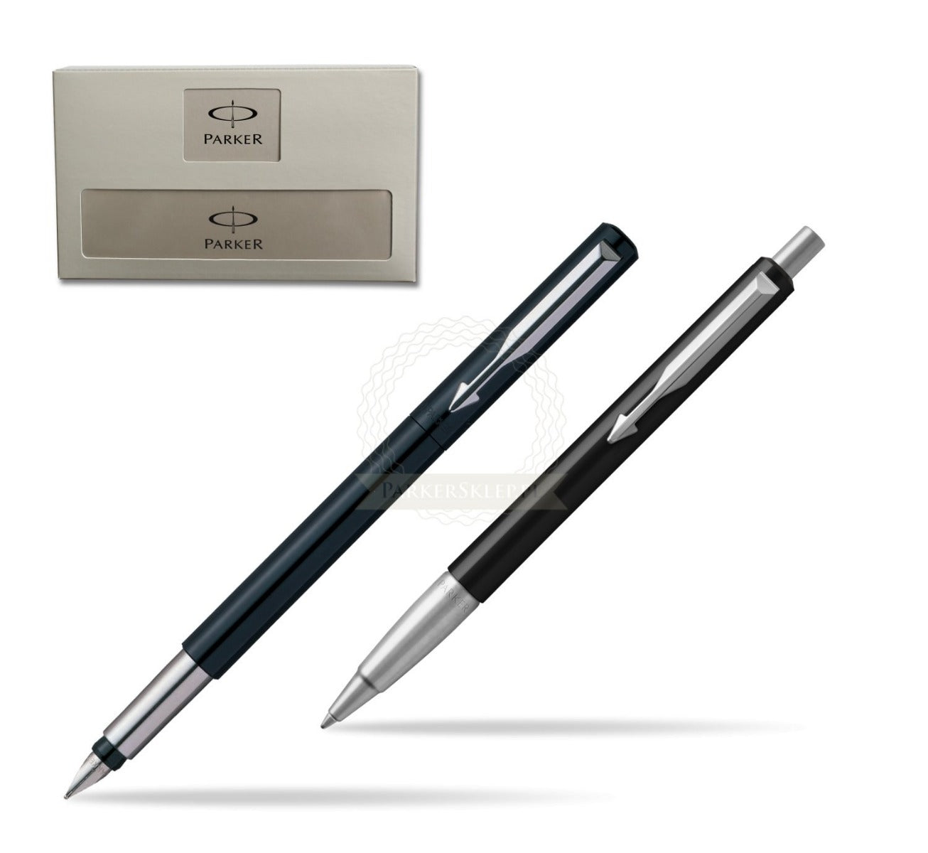 Parker Vector Ballpoint Pen + Fountain Pen Black