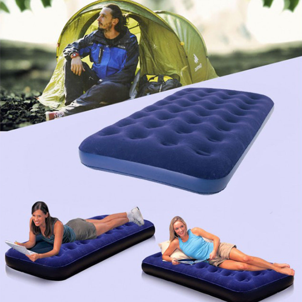 JILONG Inflatable Bubble Airbed Mattress Relax Massage 191cm*73cm*22cm