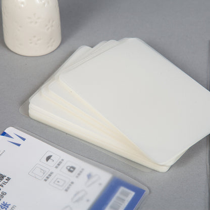 M&G Chenguang transparent high-definition plastic film 100 sheets - 65*95mm - No:ASC99396