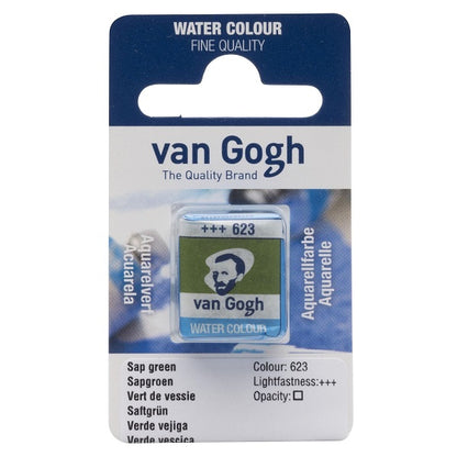 Royal Talens Van Gogh Watercolour Pan Sap Green