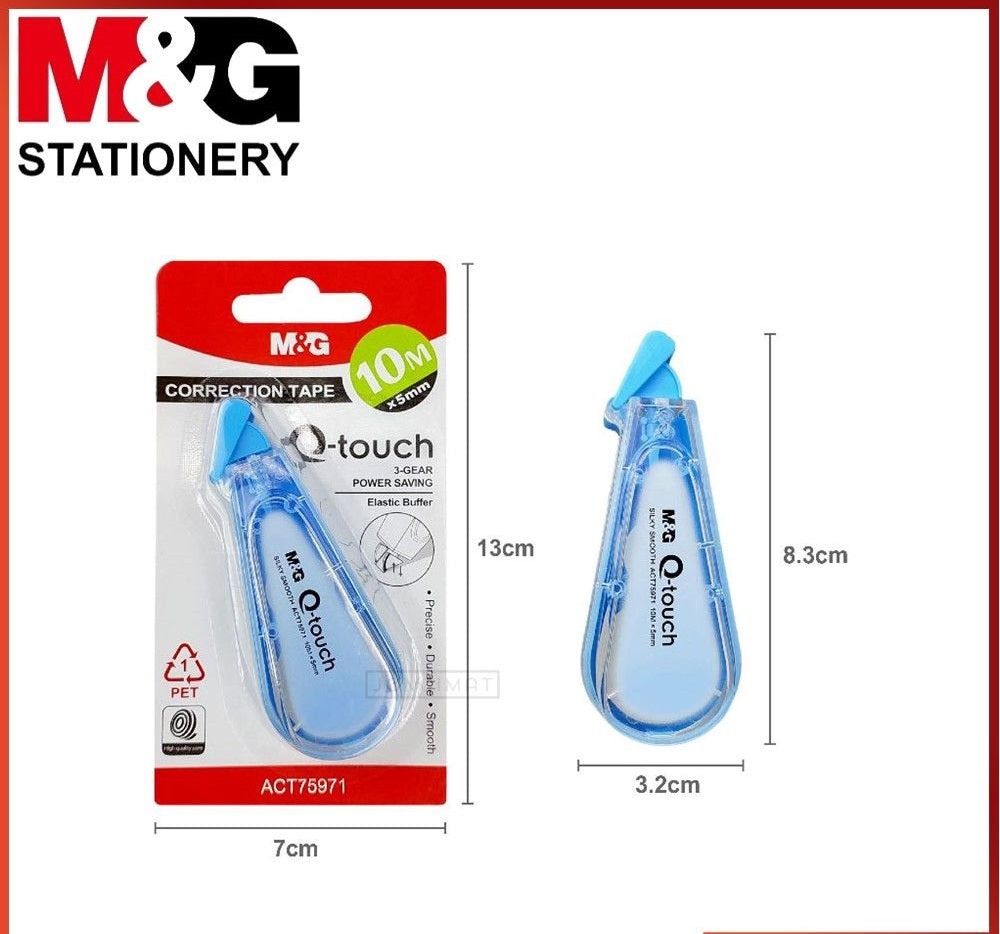 M&G Chenguang Correction Tape Q-Touch 10mX5mm  - No:ACT75971