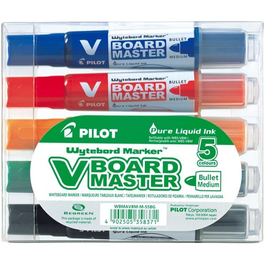 مجموعة أدوات الطيار، سبورة، 5 أقلام 