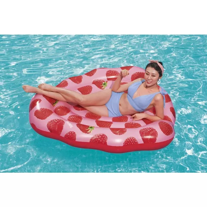 Bestway Strawberry Inflatable Pool Float 43396