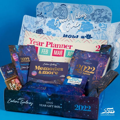 Mofakera Set of Year gift box for 2022 - ( Zodiac Galaxy )