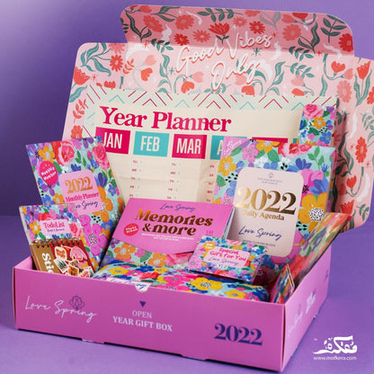 Mofakera Set of Year gift box for 2022 - ( Love Spring )
