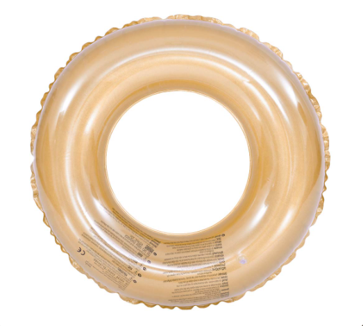 Jilong Golden swim ring Inflatable Buoy - Gold Ring - 90cm - No:37412