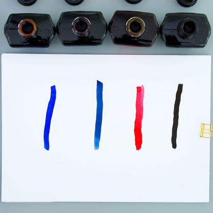 M&G Chenguang High Quality Glass Of Ink 60ml For Signature and Decorative Writing & Stamp Pad refill - Blue - No: AICW9001C