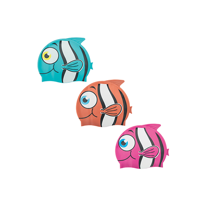 Hydro-Swim Lil' Buddy Swim Cap- Fish - 1pcs