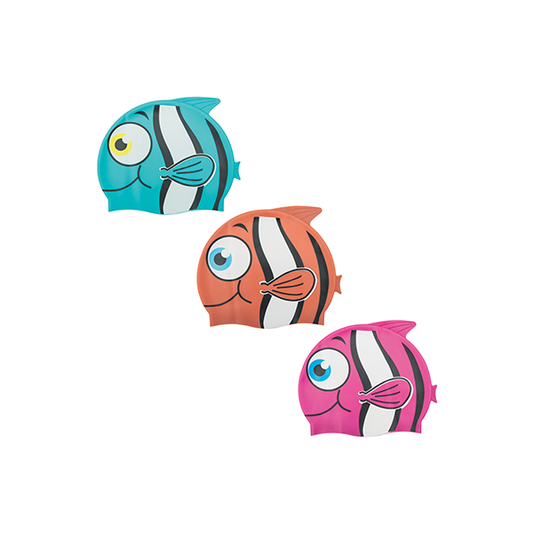 Hydro-Swim Lil' Buddy Swim Cap- Fish - 1pcs