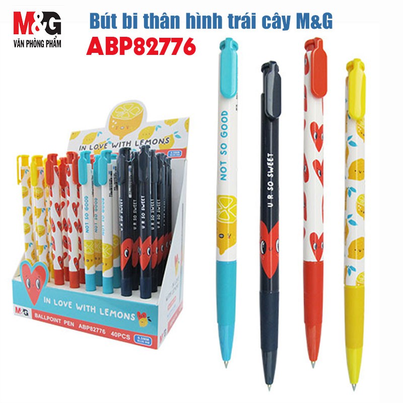 M&G Colored Ball Pen - No:ABP82776 - 0.5mm