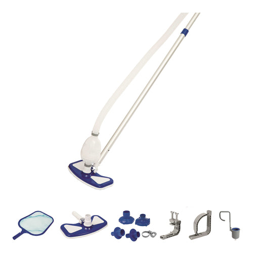 Bestway Deluxe Maintenance Kit with skimmer - 8pcs - No:58237