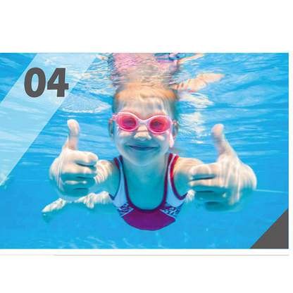 Jilong Prompt Set Rattan Round Pool Set 396x84cm Fast-Set Swimming Pool No:12020EU