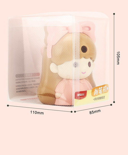 مبراة أقلام رصاص يدوية أوتوماتيكية من إم آند جي تشنغوانغ برينسيس - قطعة واحدة - رقم: APS906J6